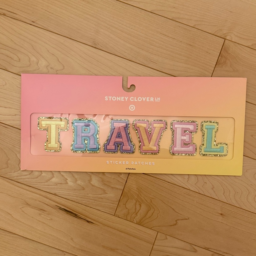 Stoney Clover Lane Multicolor Travel Sticker Patches